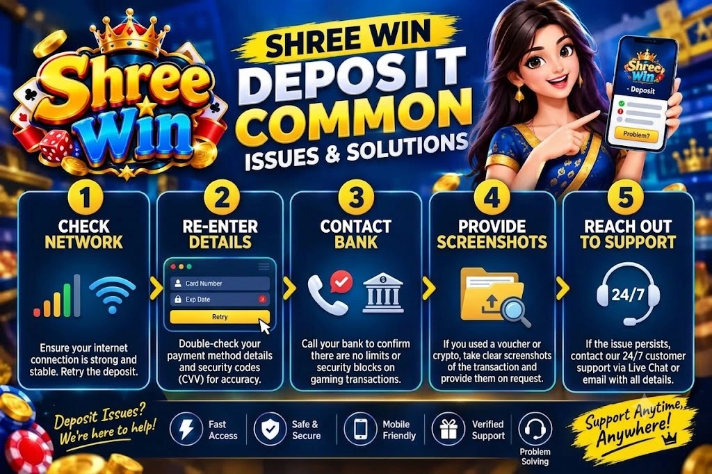 Shree Win Deposit Problem